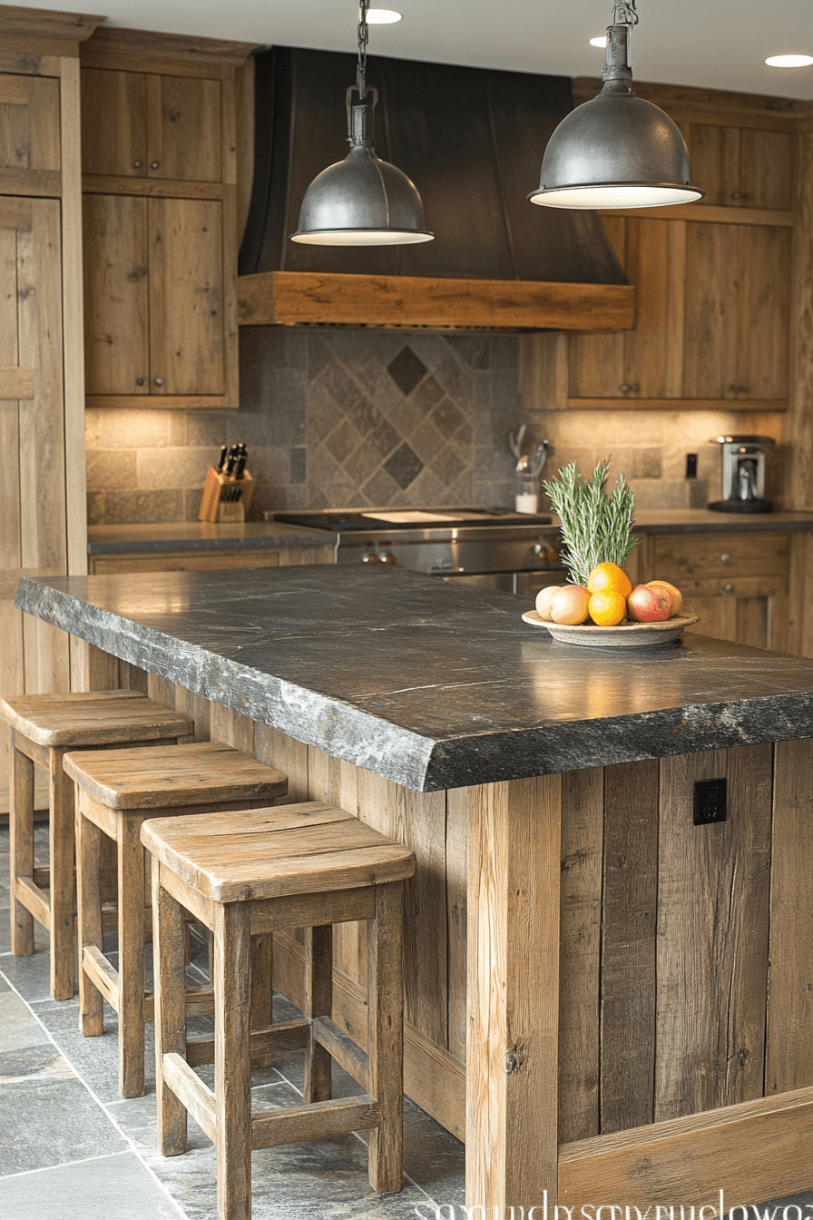 rustic farmhouse kitchen
