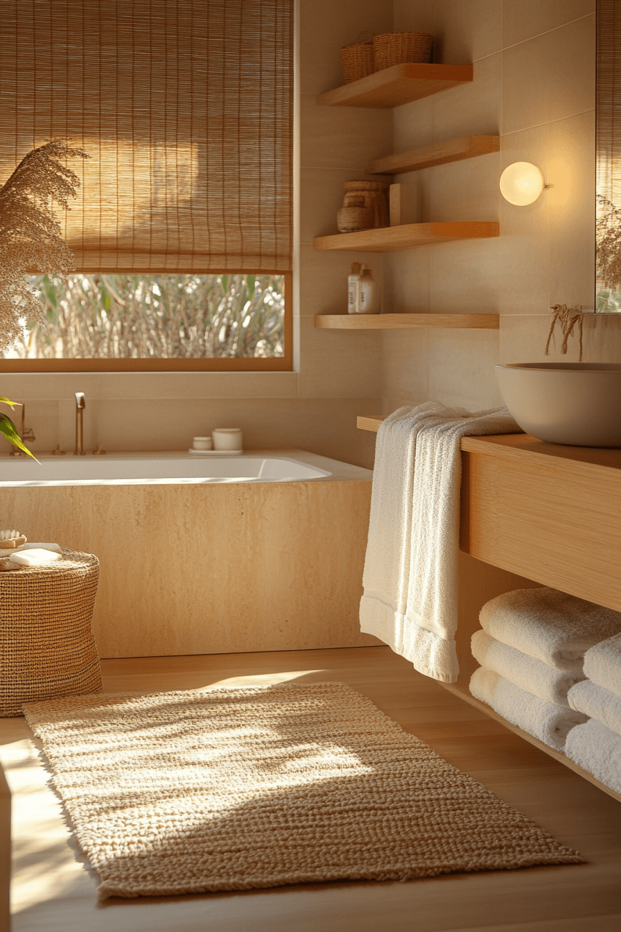 japandi bathroom design