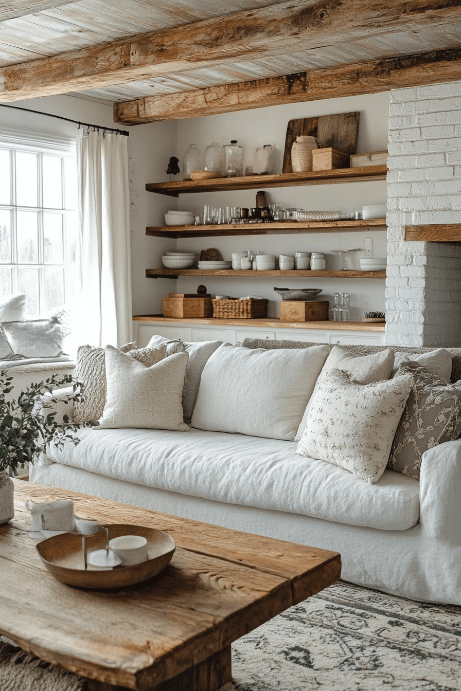 farmhouse living room