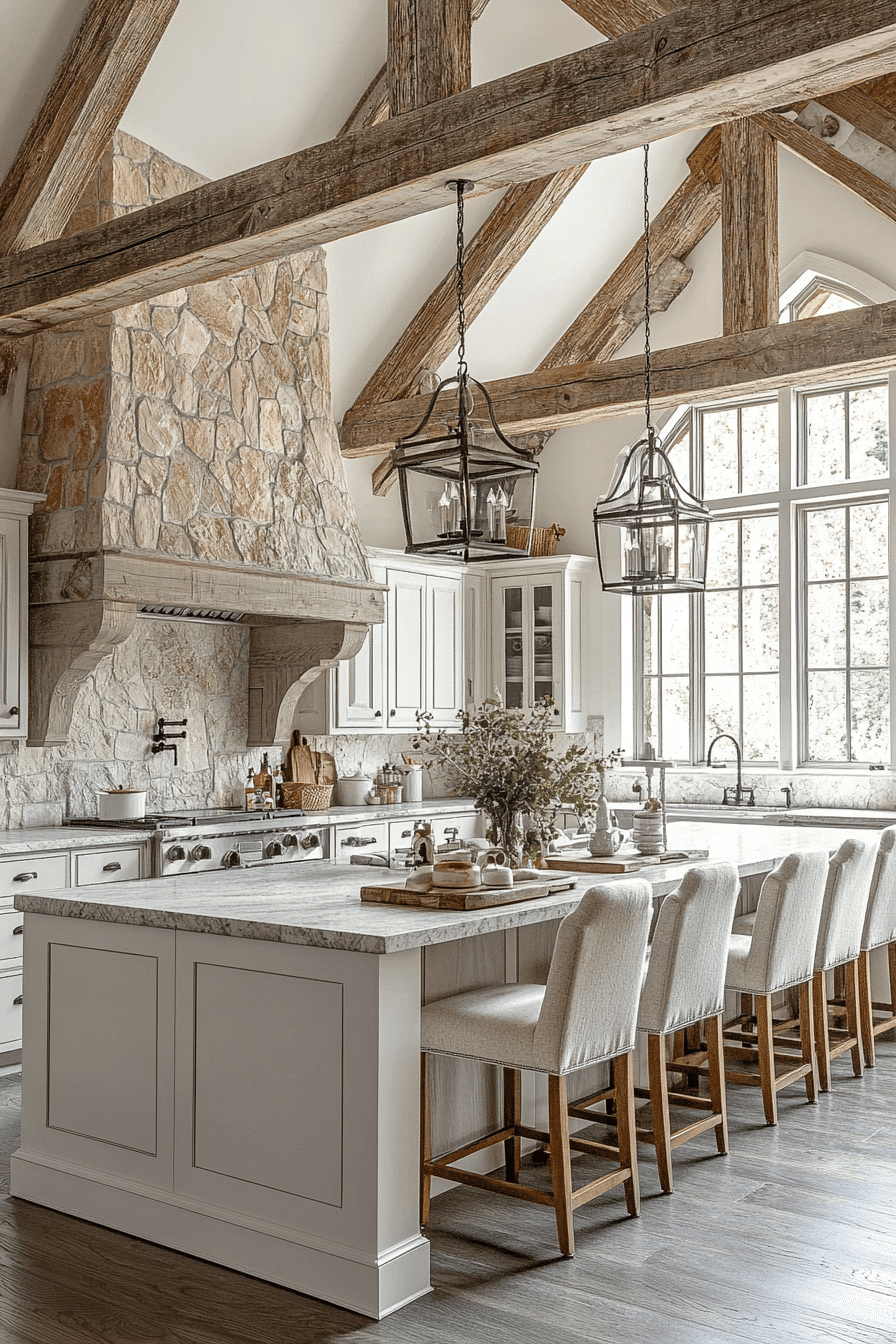 rustic farmhouse kitchen
