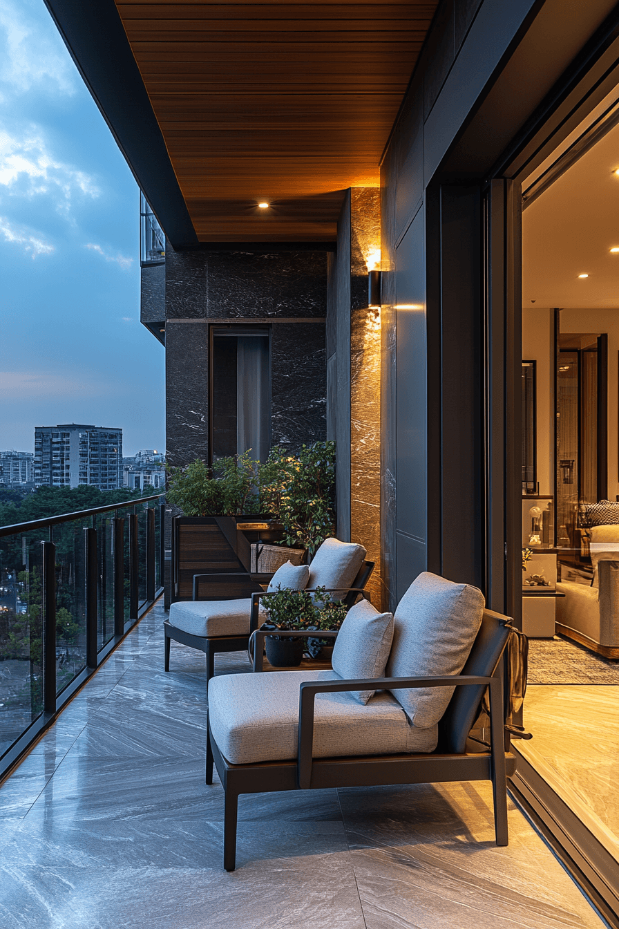 small balcony design