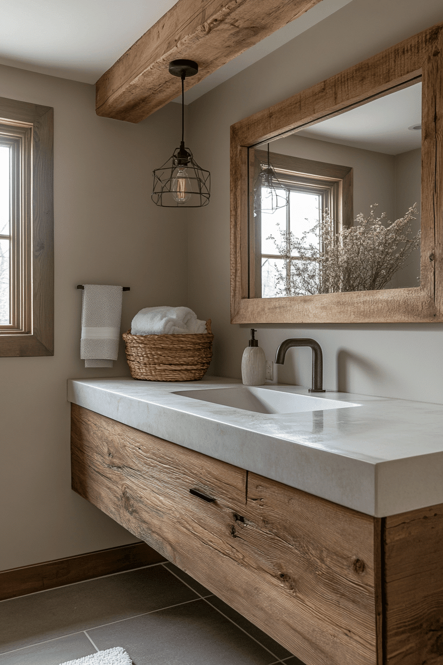 japandi bathroom design