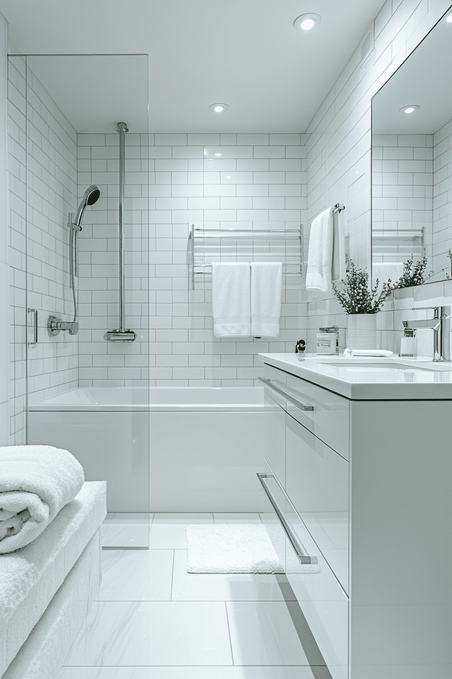 small bathroom interior
