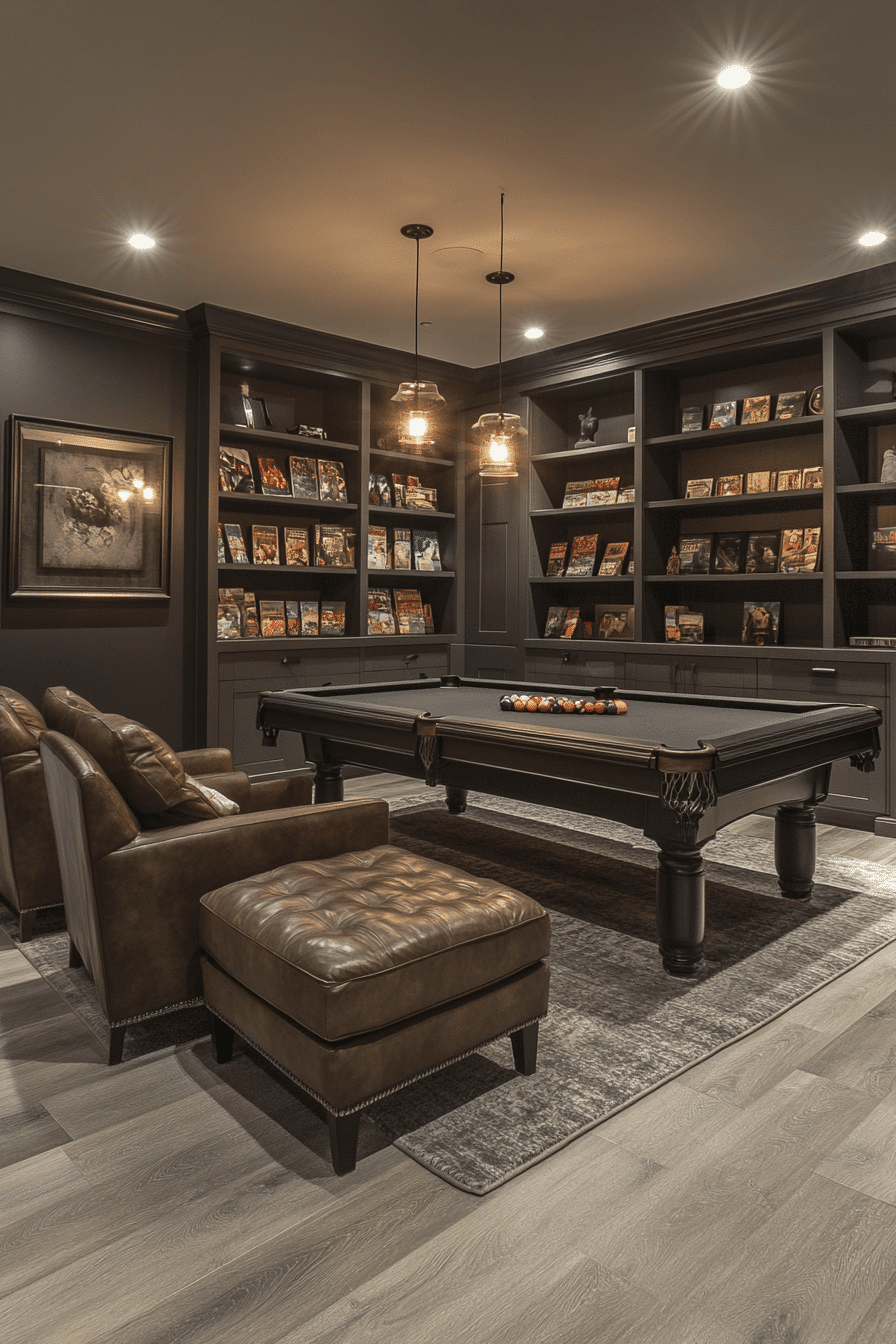 finished basement ideas