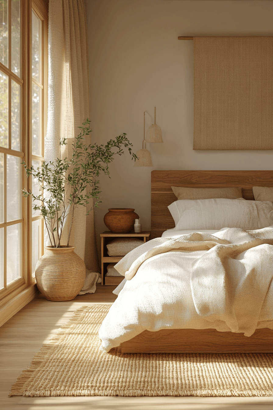 japandi bedroom design