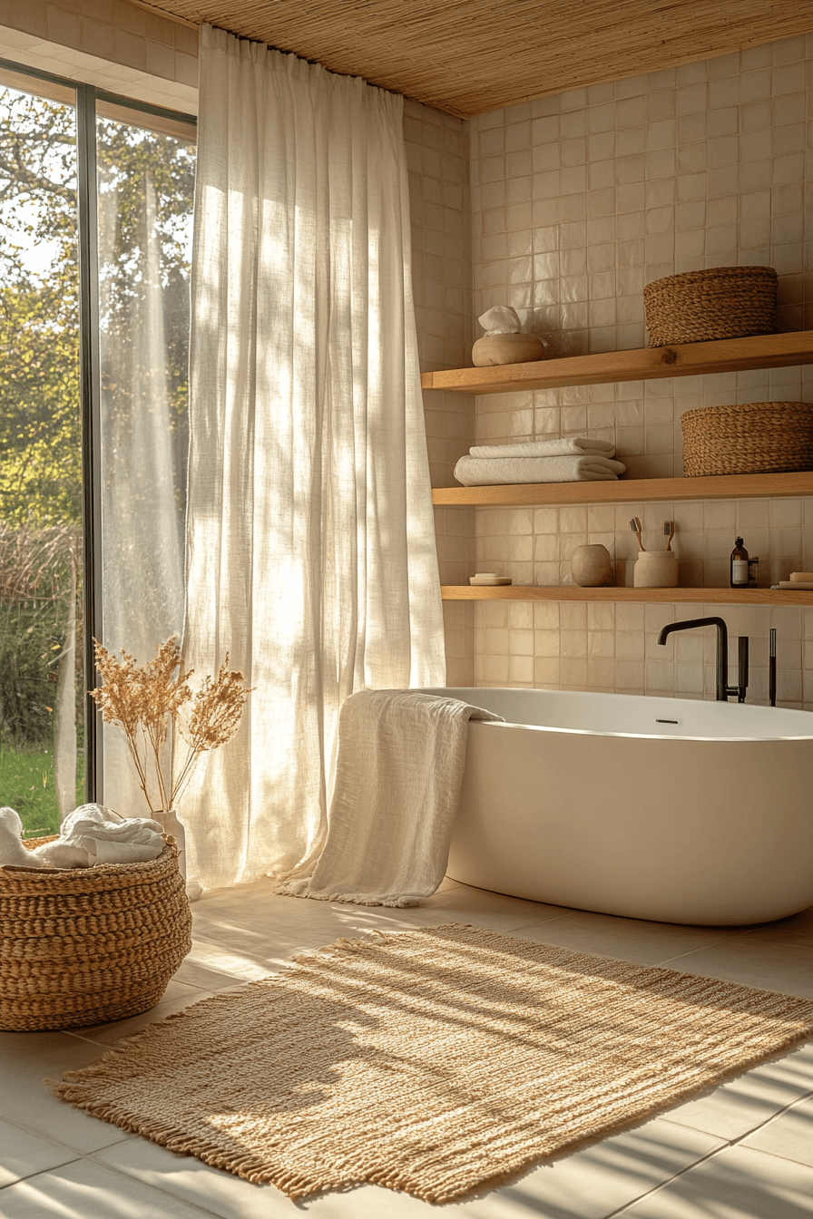 japandi bathroom design