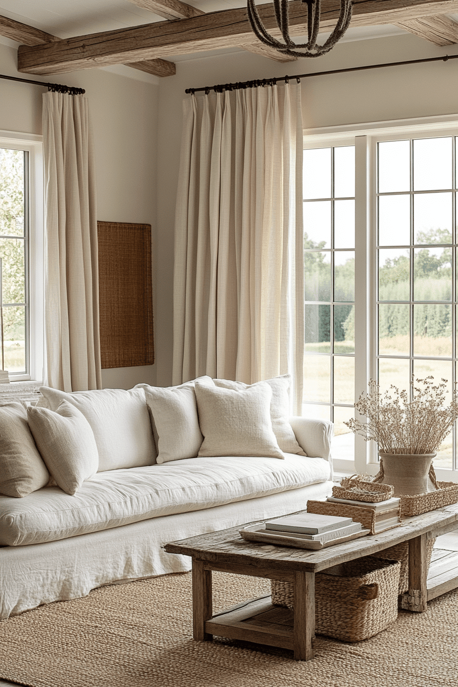 farmhouse living room