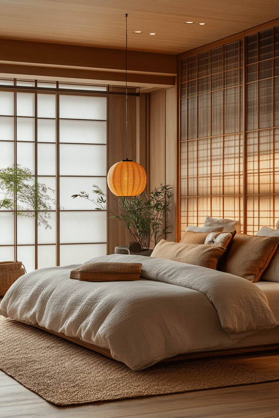 japandi bedroom design
