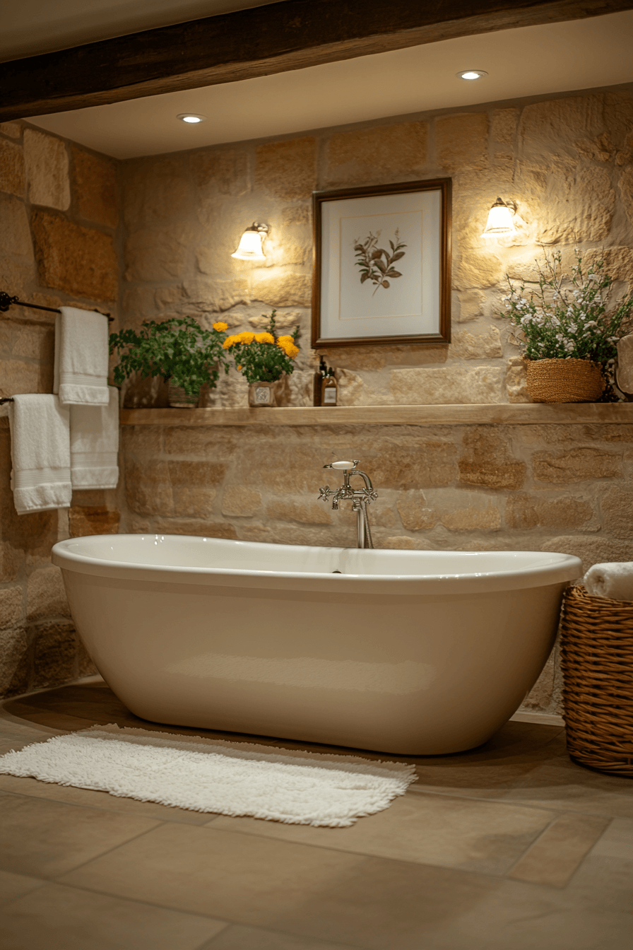 rustic bathroom designs
