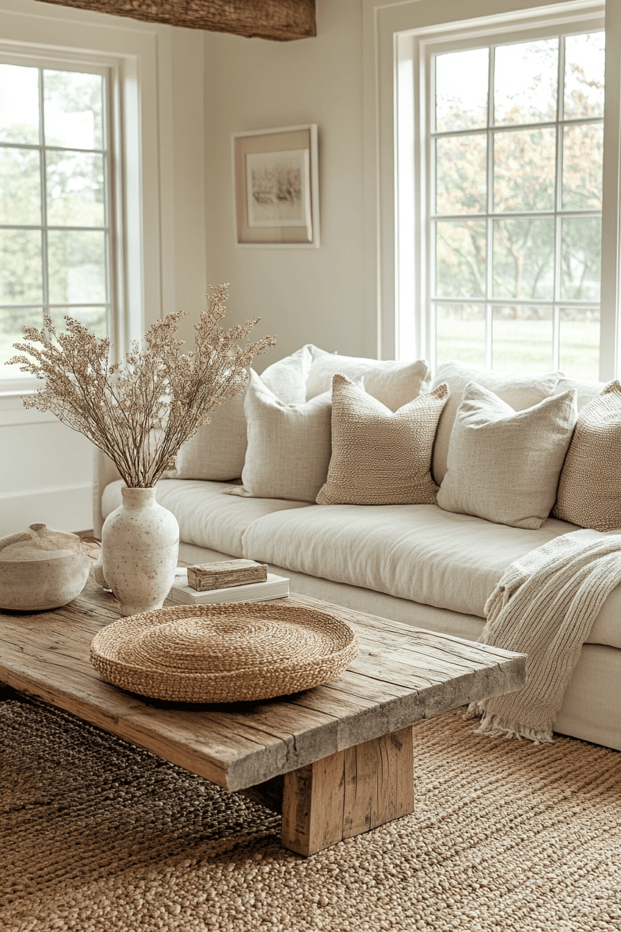 farmhouse living room