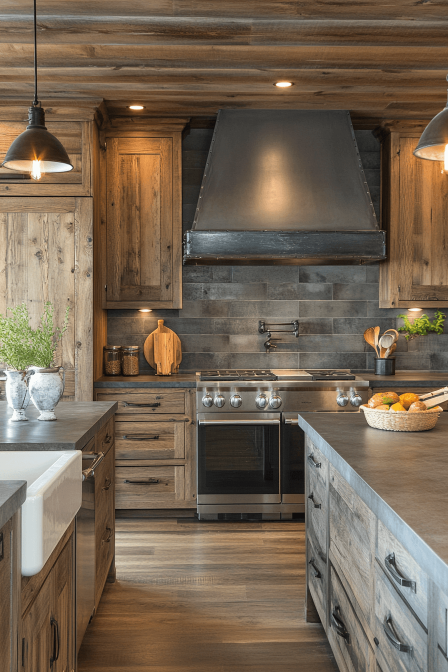 rustic kitchen