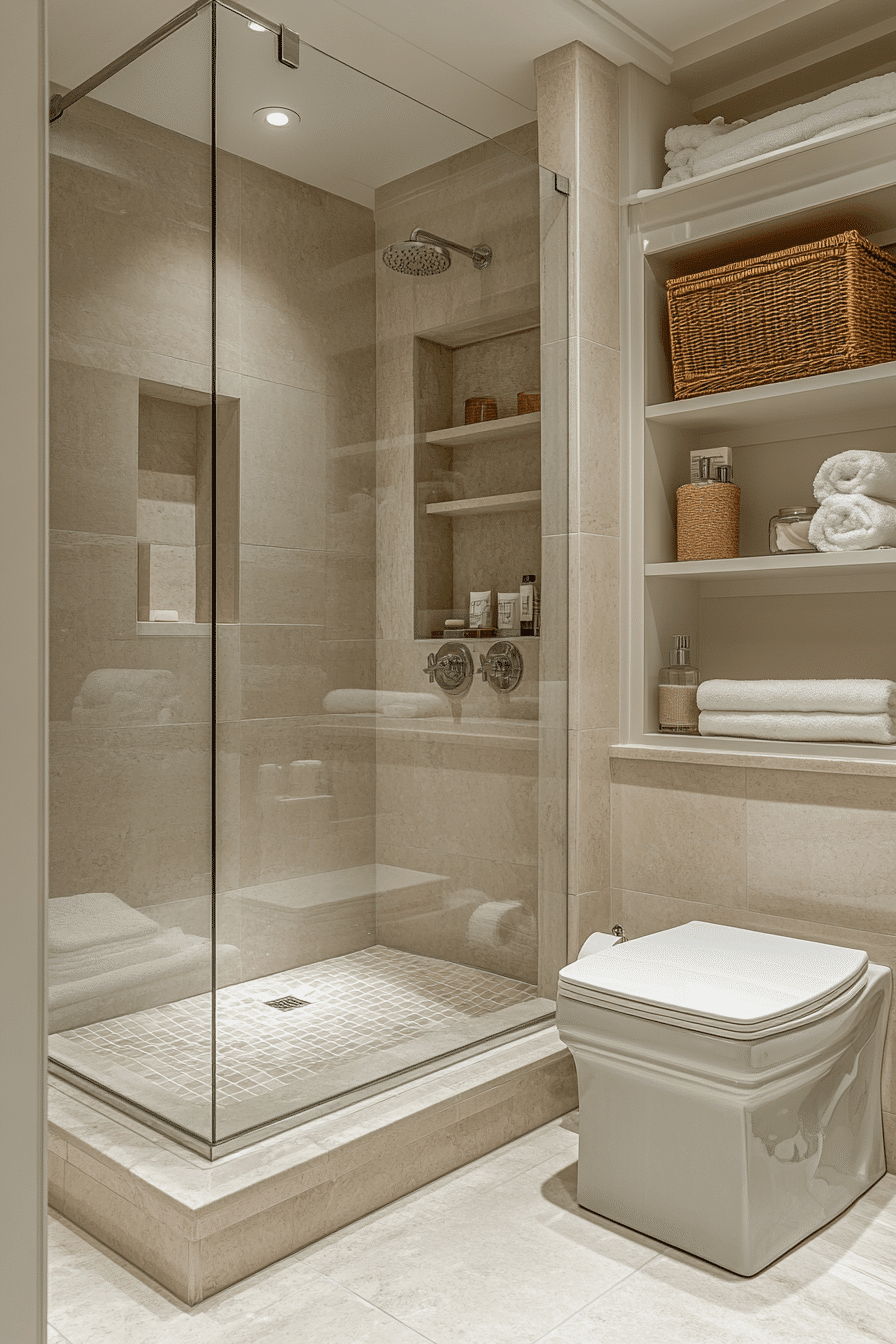 small bathroom interior