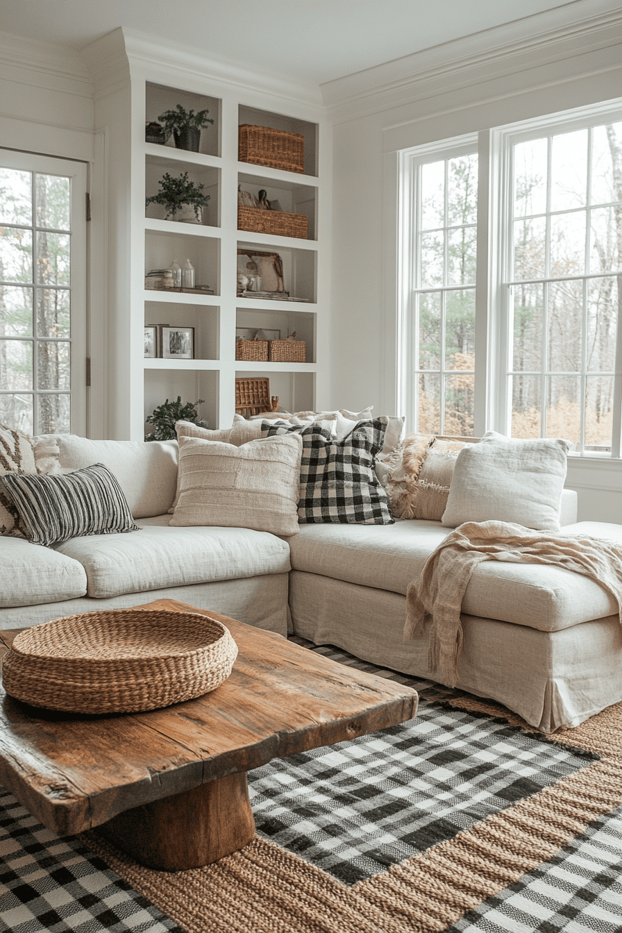 farmhouse living room