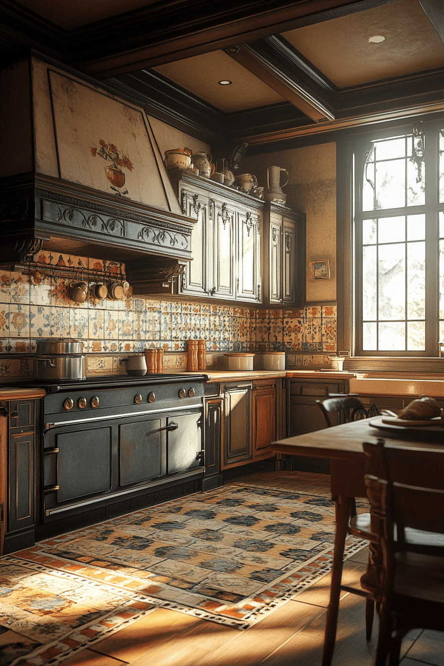antique kitchen