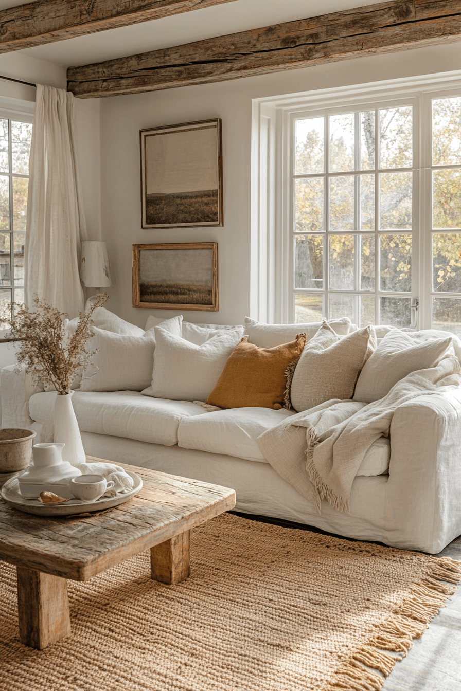farmhouse living room