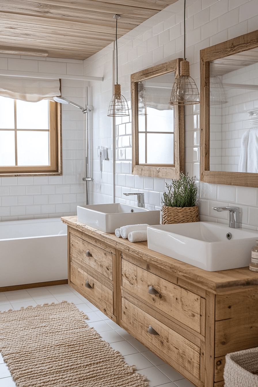 rustic bathroom designs