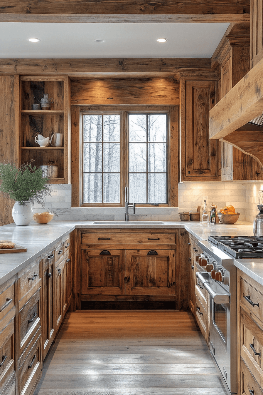 rustic kitchen