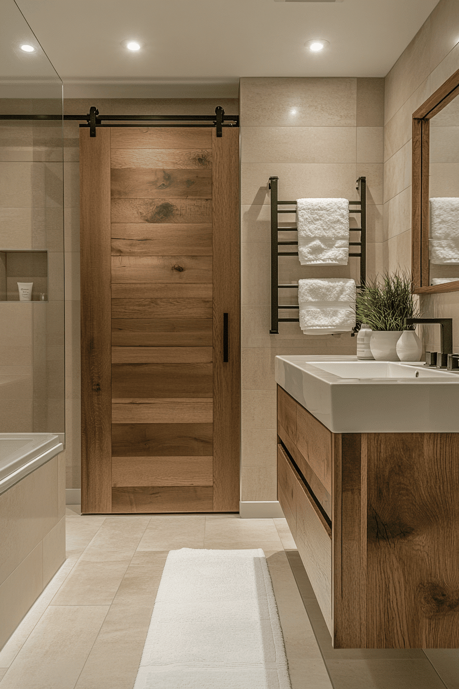 small bathroom interior