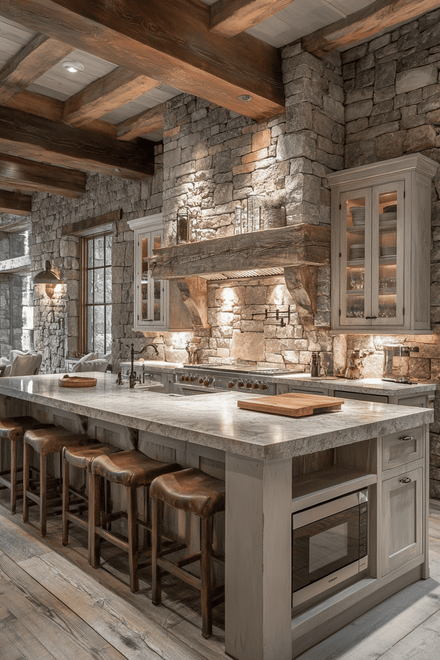 rustic kitchen