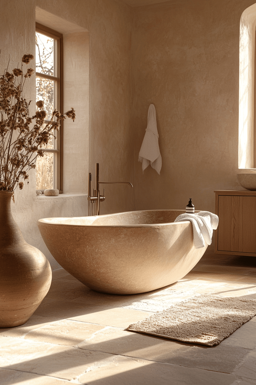 japandi bathroom design