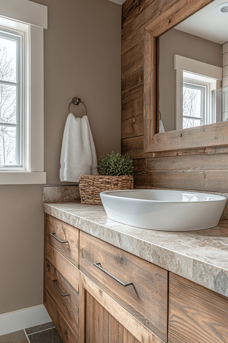 rustic bathroom designs