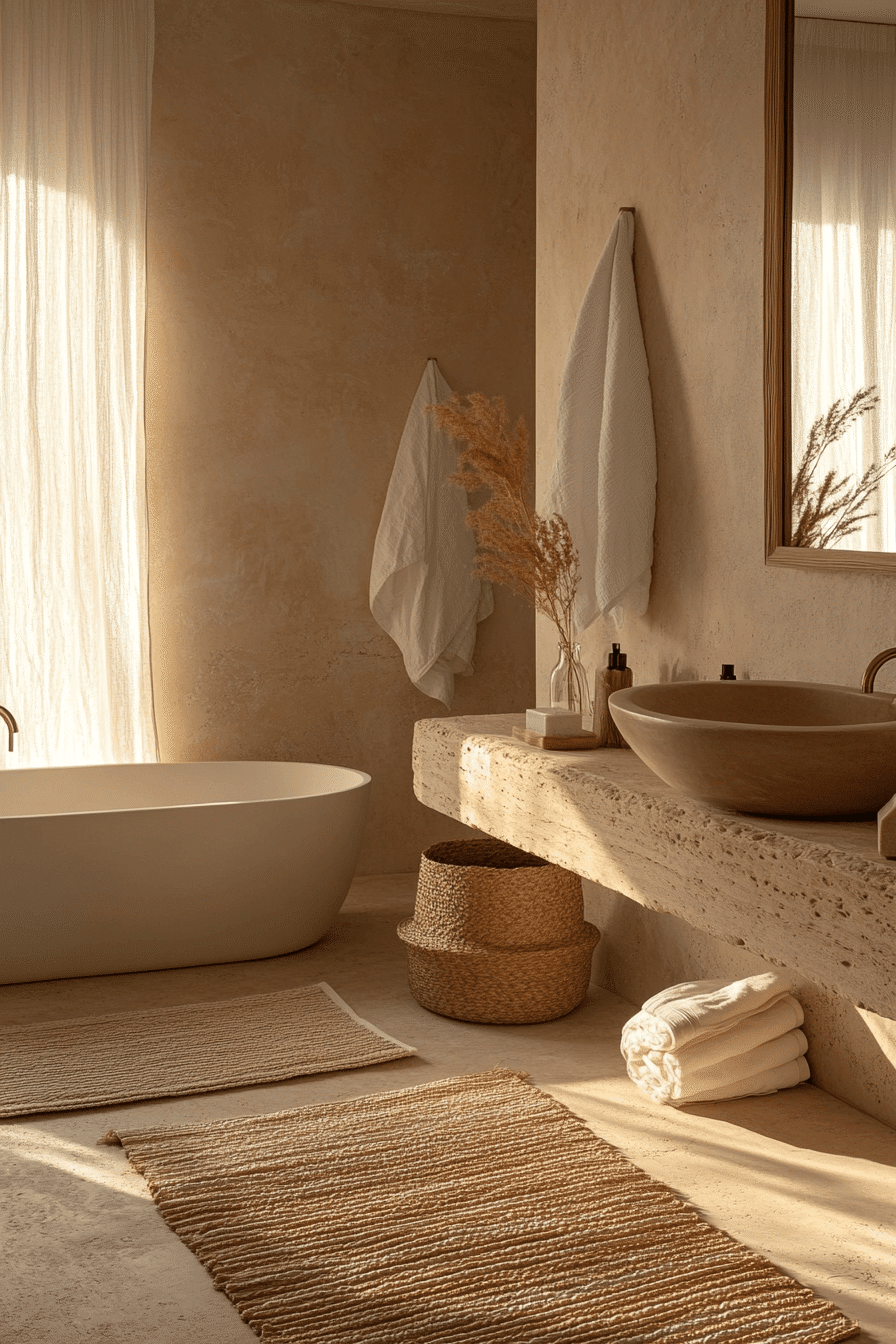 japandi bathroom design