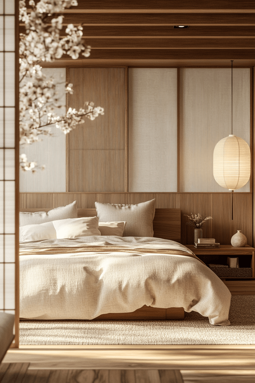 japandi bedroom design