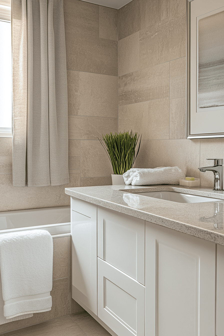 small bathroom interior