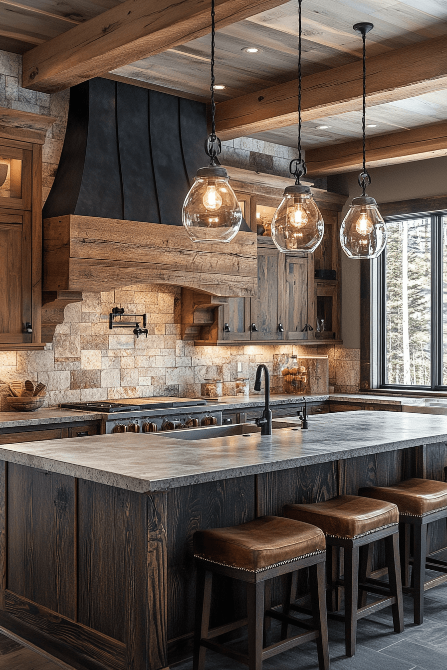 rustic kitchen