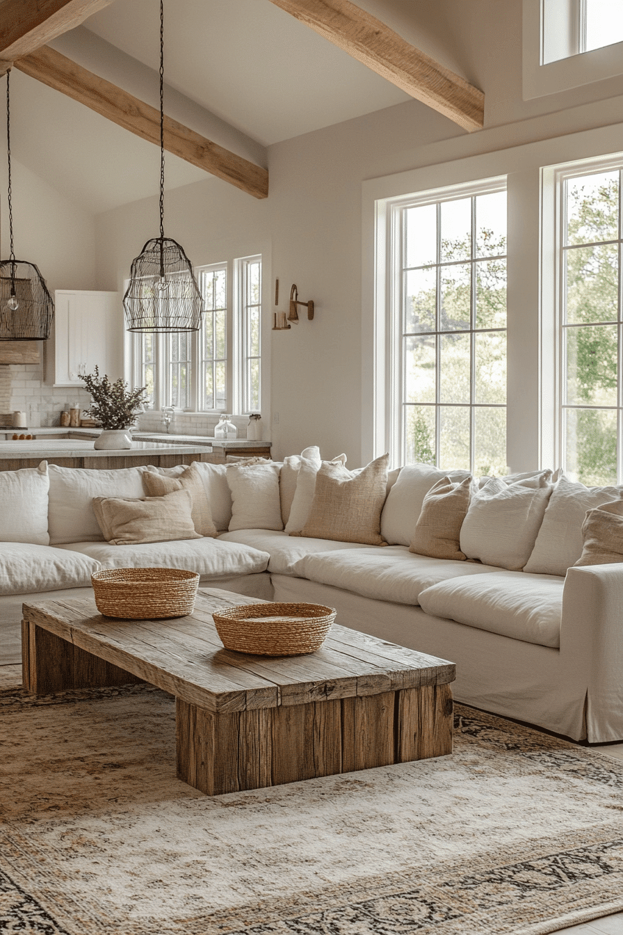 farmhouse living room