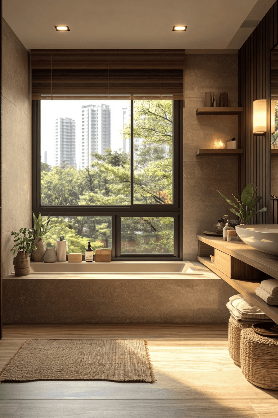 japandi bathroom design