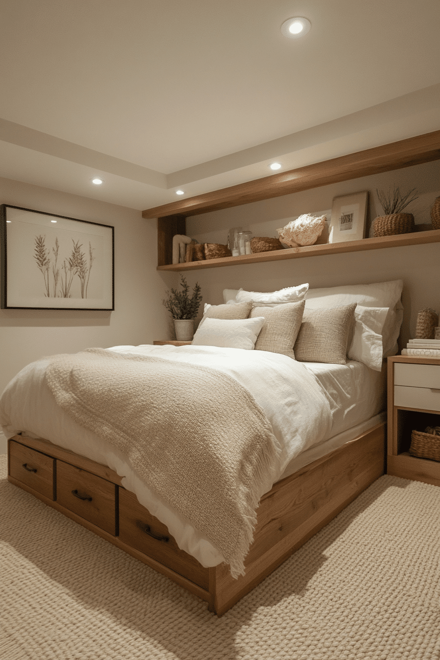 basement bedroom ideas