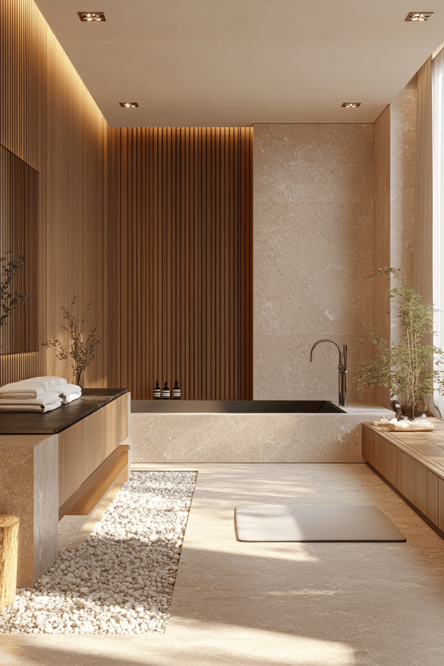 japandi bathroom design