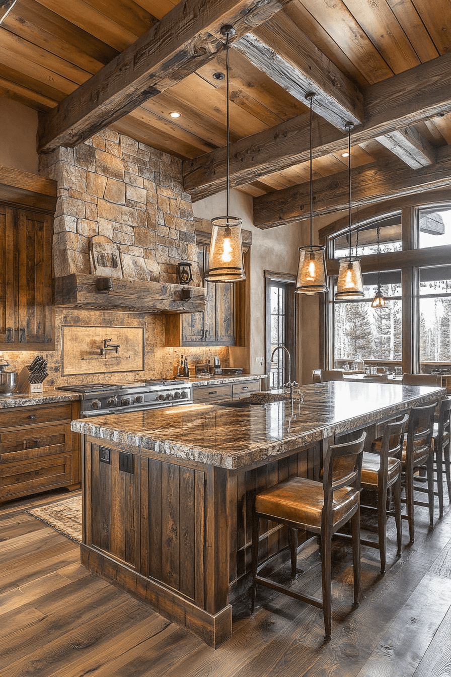 rustic kitchen