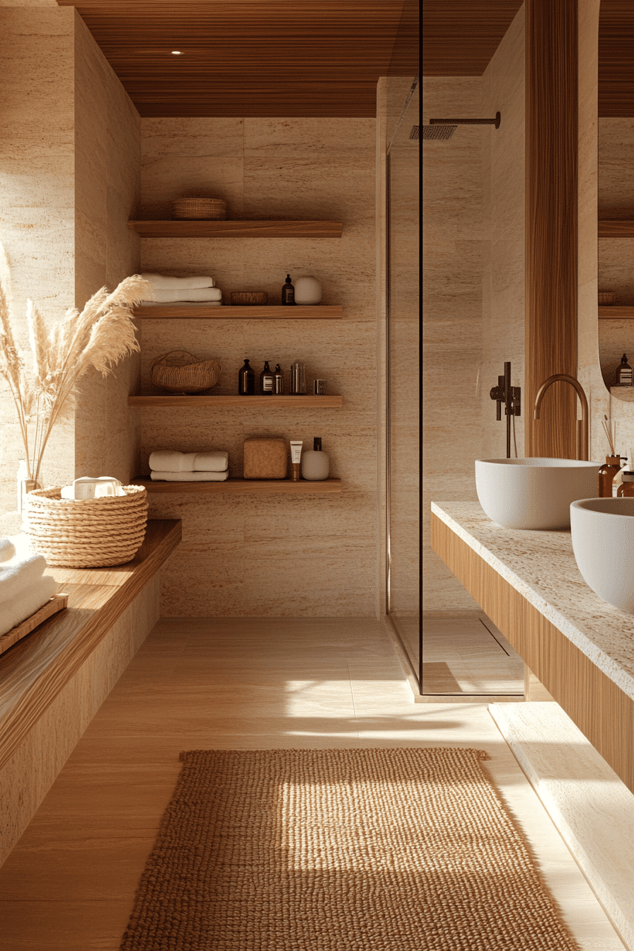 japandi bathroom design