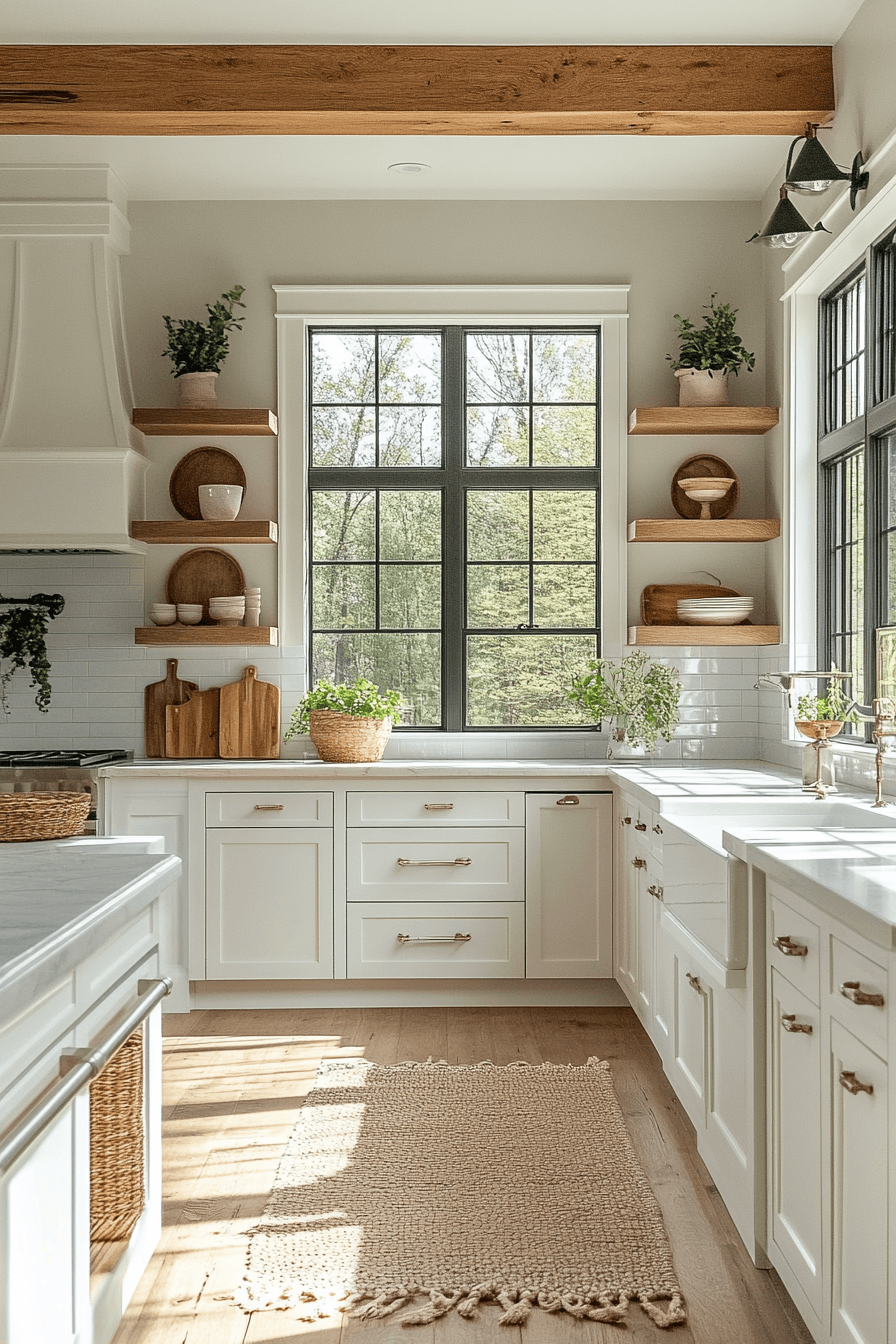 rustic farmhouse kitchen