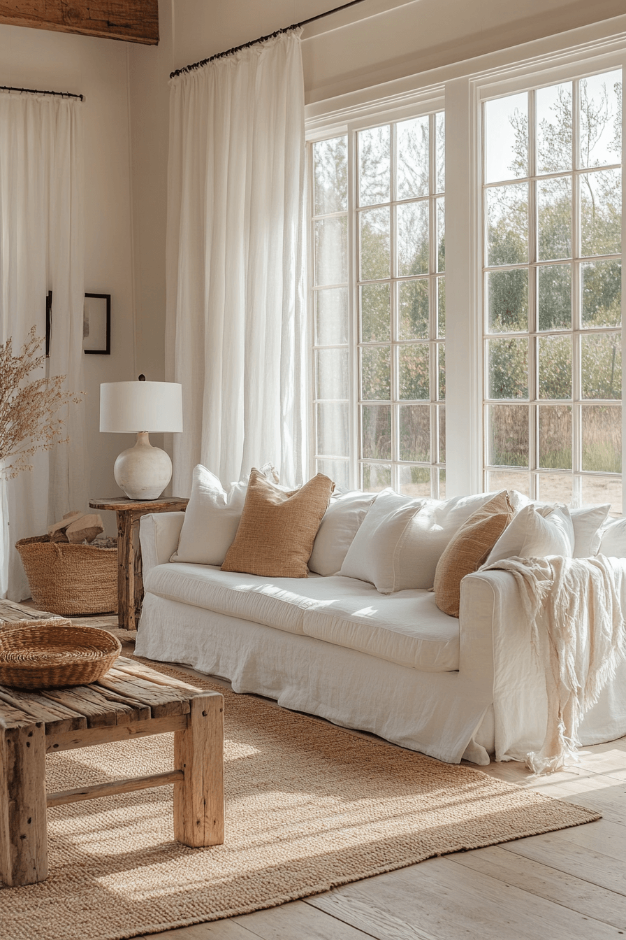 farmhouse living room