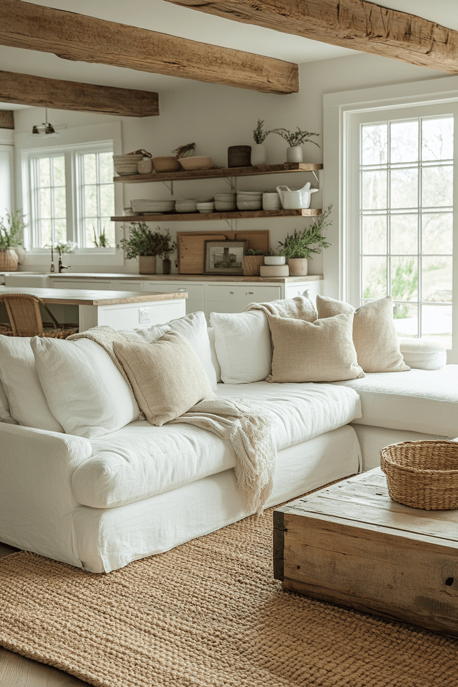 farmhouse living room