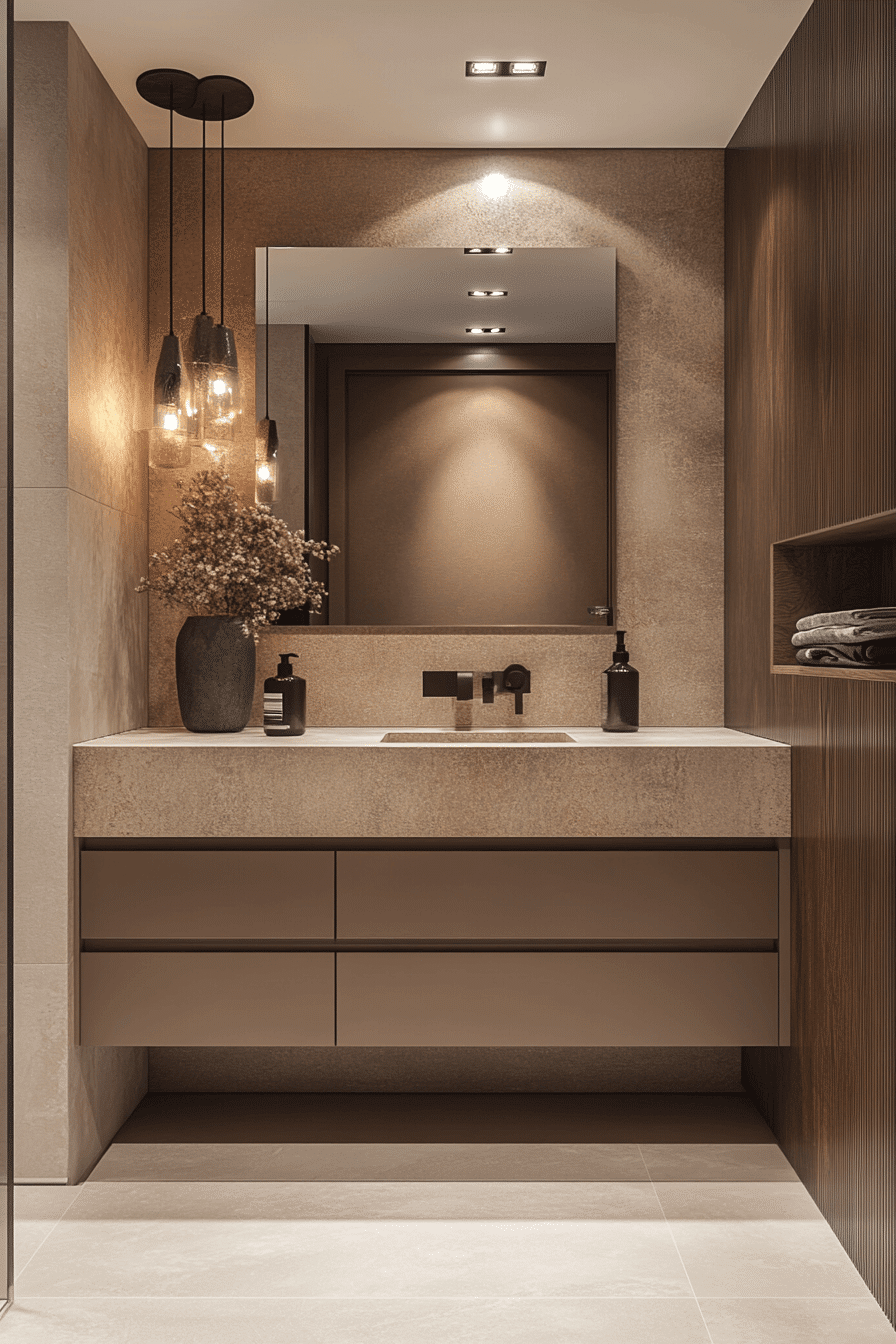 small bathroom interior