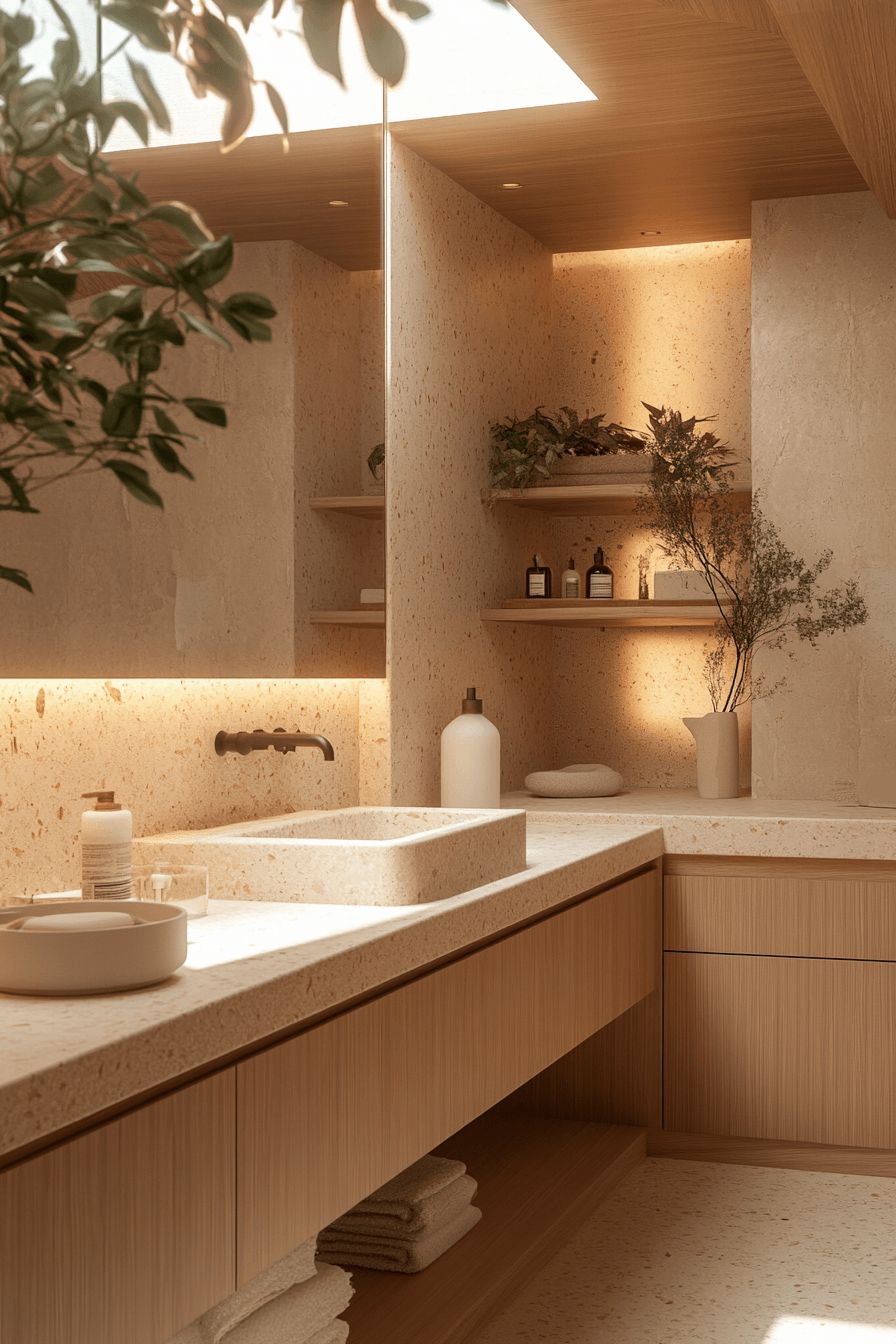 japandi bathroom design