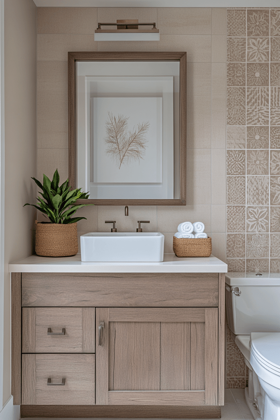 small bathroom interior