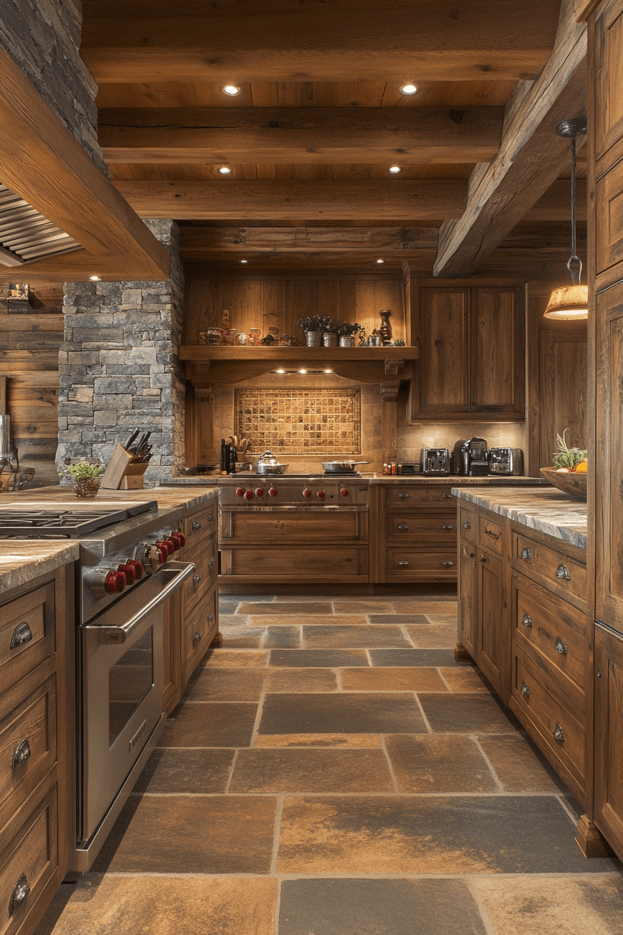 rustic kitchen