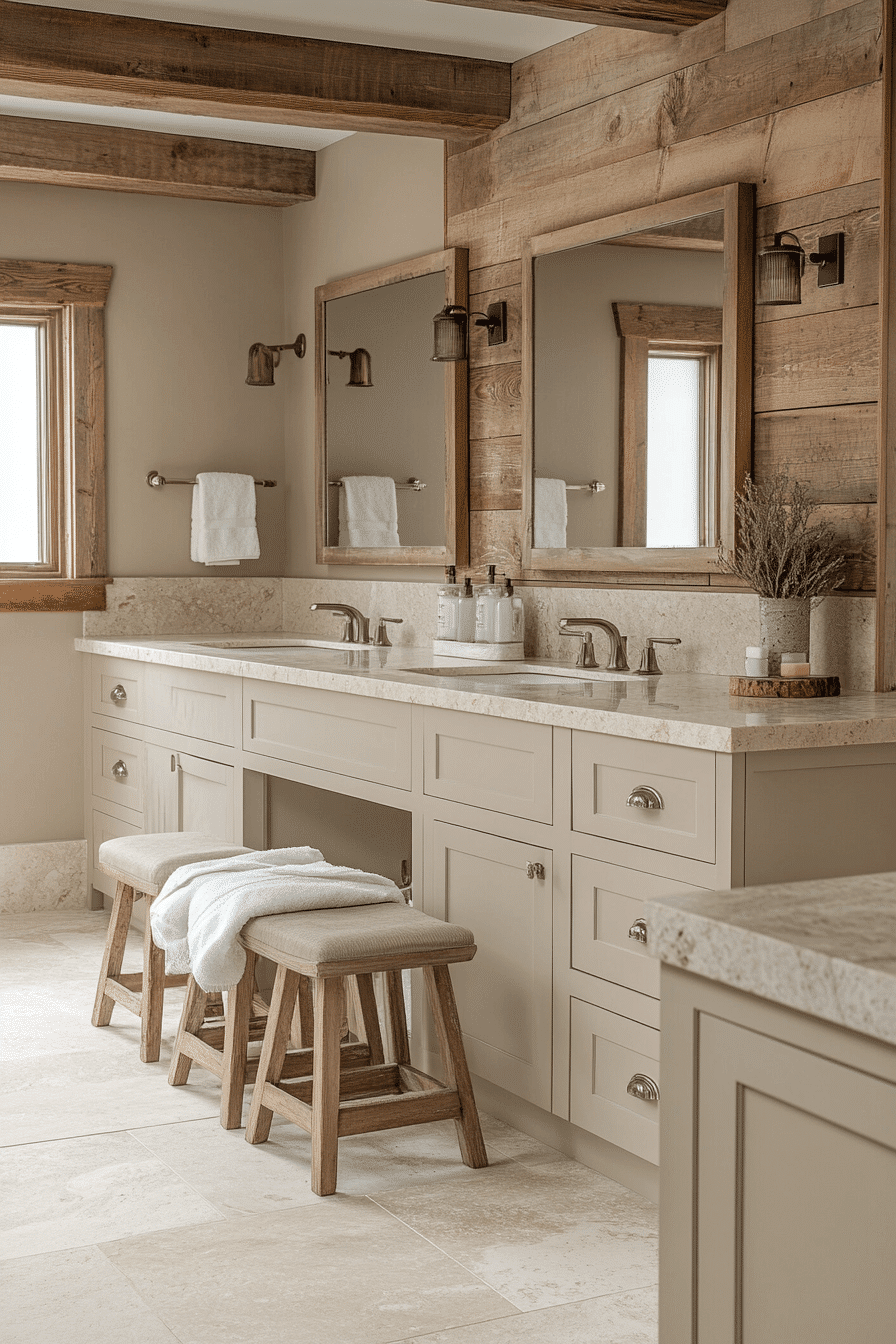 rustic bathroom designs