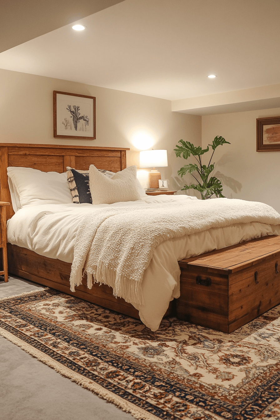 basement bedroom ideas