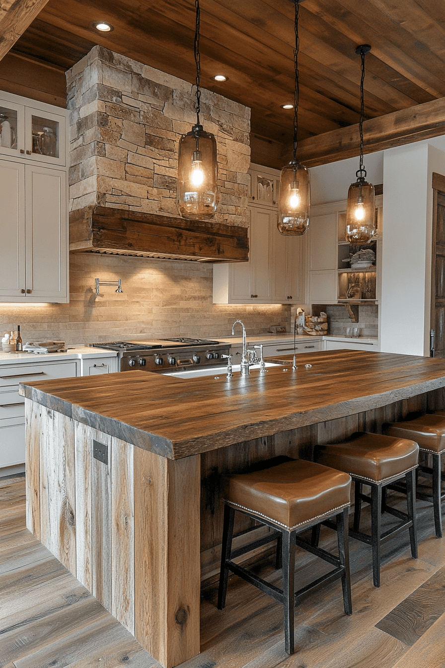 rustic kitchen