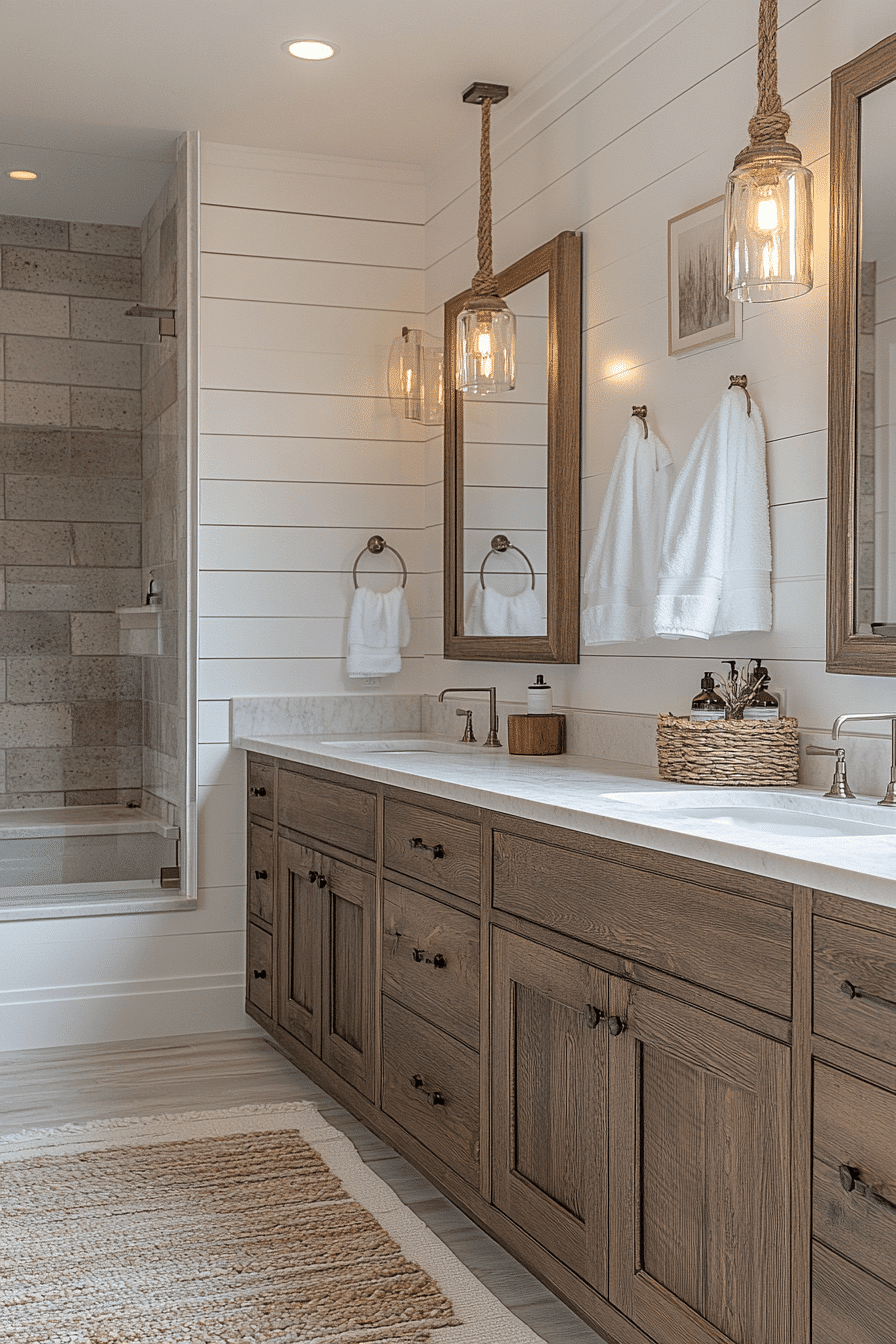 rustic bathroom designs