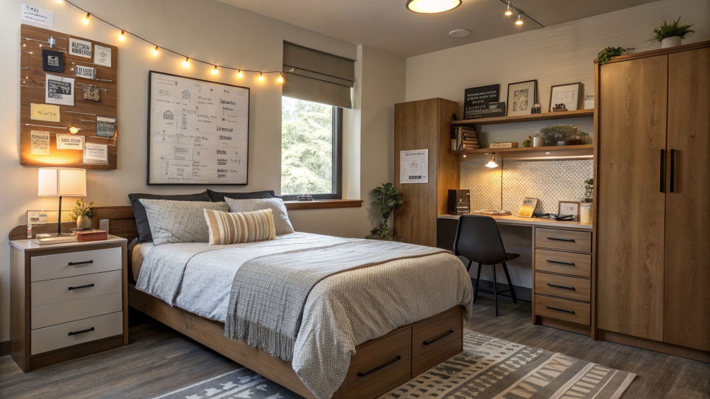 29 Dorm Room Designs That Make Small Spaces Feel Cool, Cozy, and Organized 30 dorm room designs