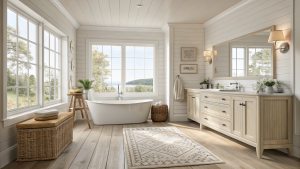 scandi bathroom