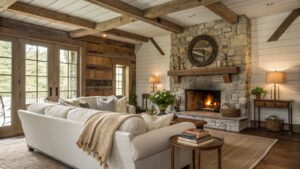 farmhouse living room