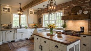 rustic farmhouse kitchen